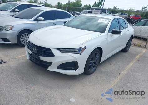 2024 Acura Tlx A-Spec Package z USA, uszkodzony, nr VIN 19UUB6F50RA001658